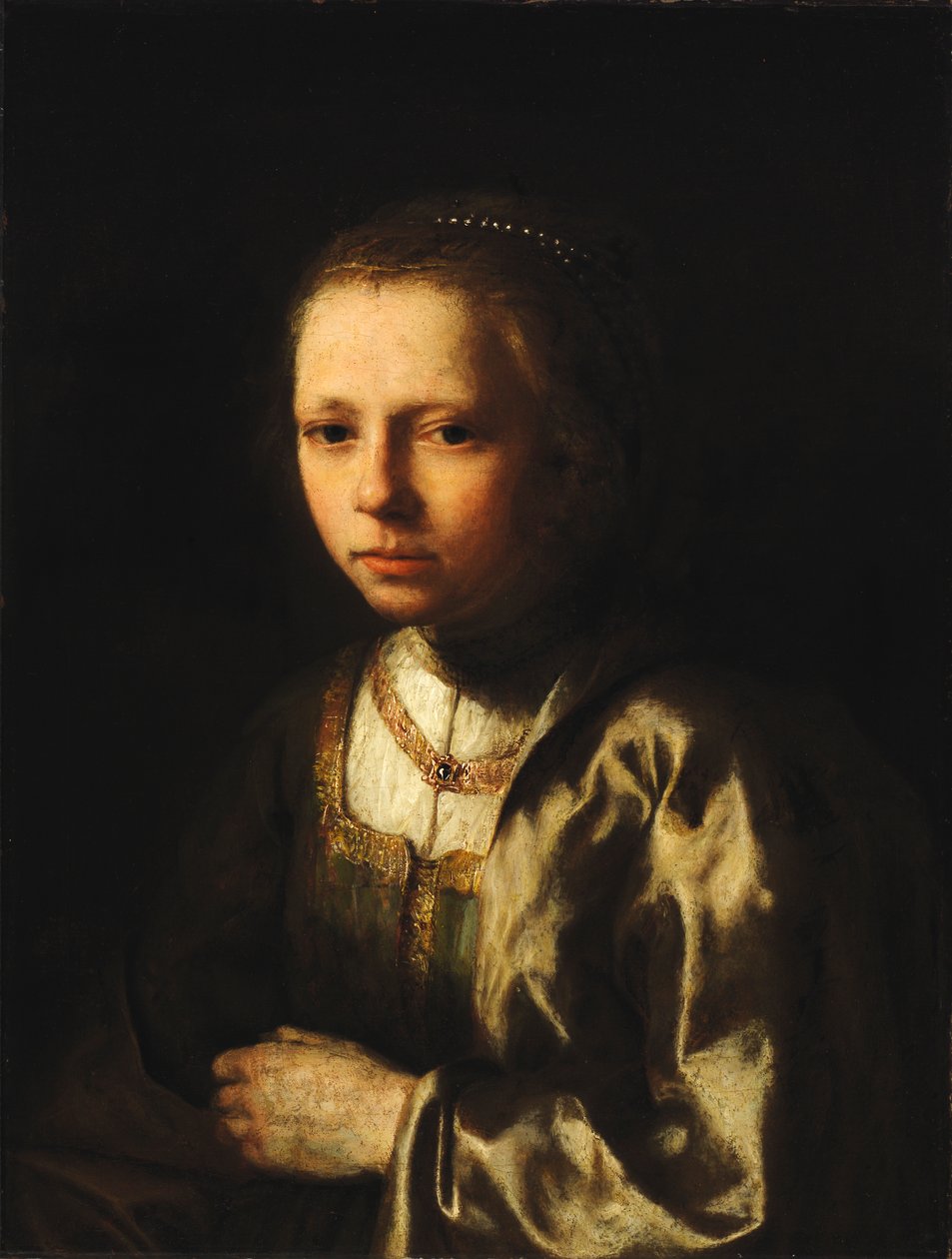 Nuori tyttö, 1600-luku. tekijältä Gerrit Willemsz Horst