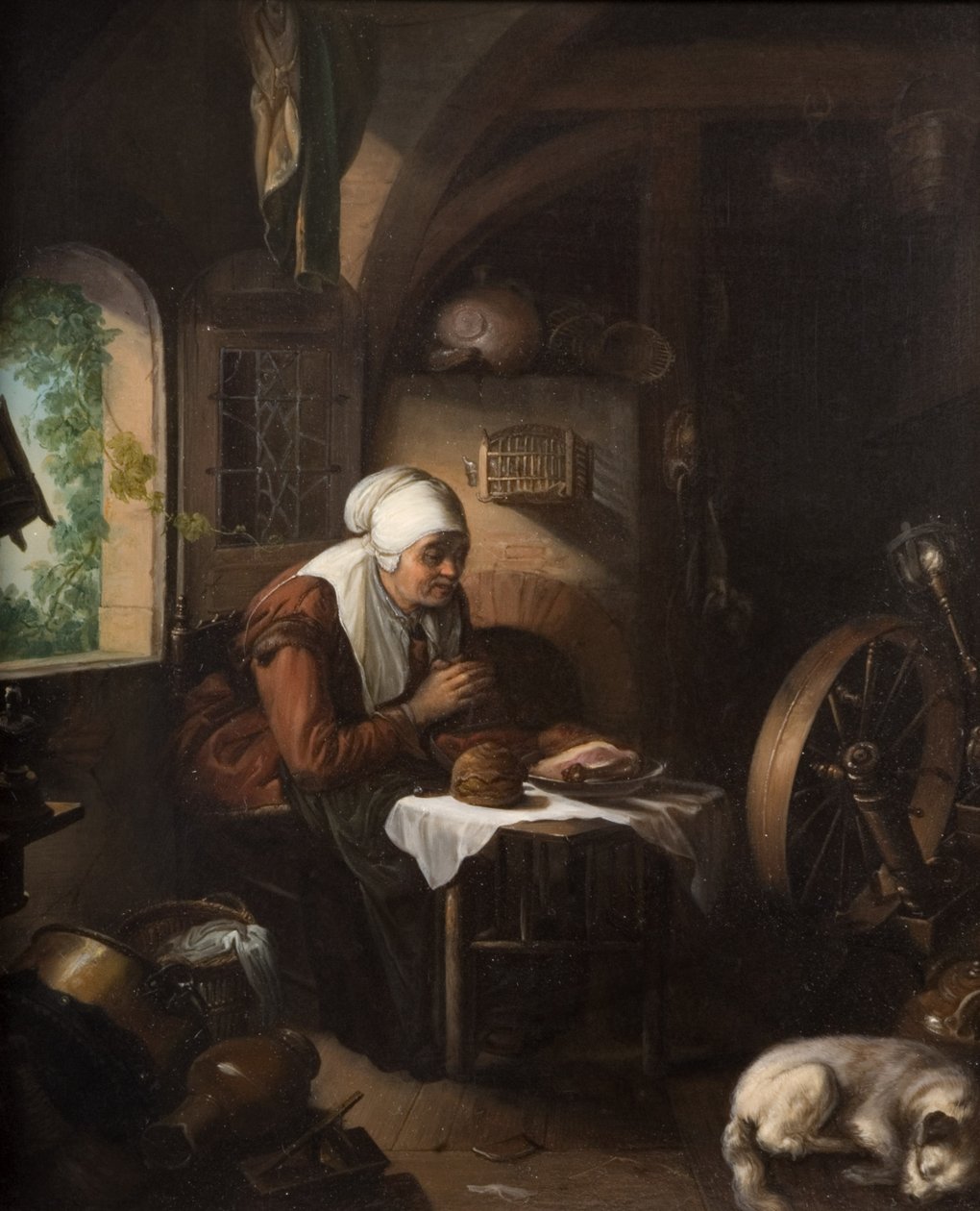 Grace ennen lihaa tekijältä Gerrit Dou