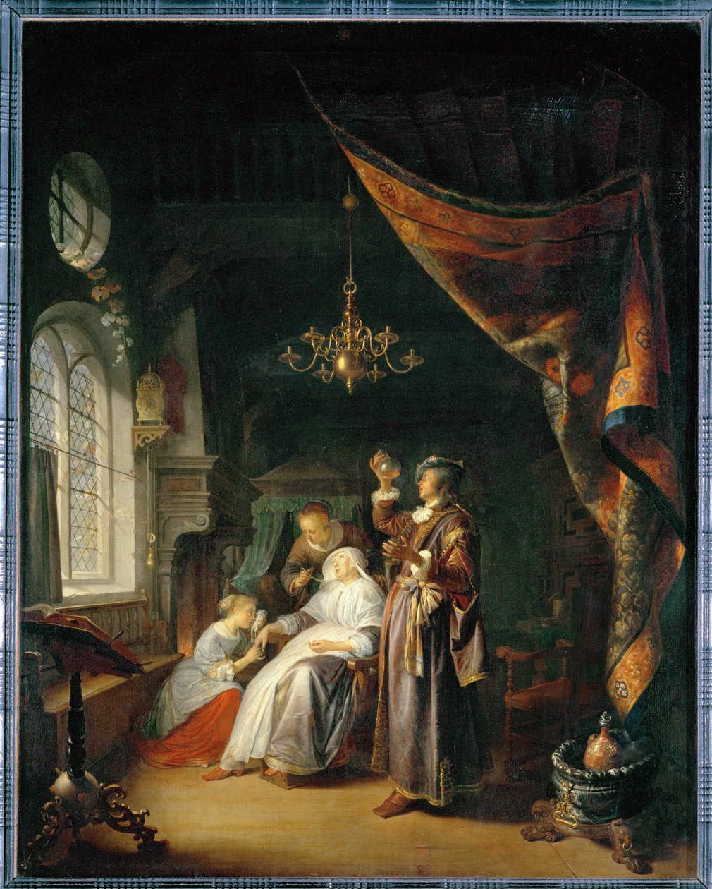 La femme hydropique - vesipöhöttynyt nainen ... tekijältä Gerrit or Gerard Dou