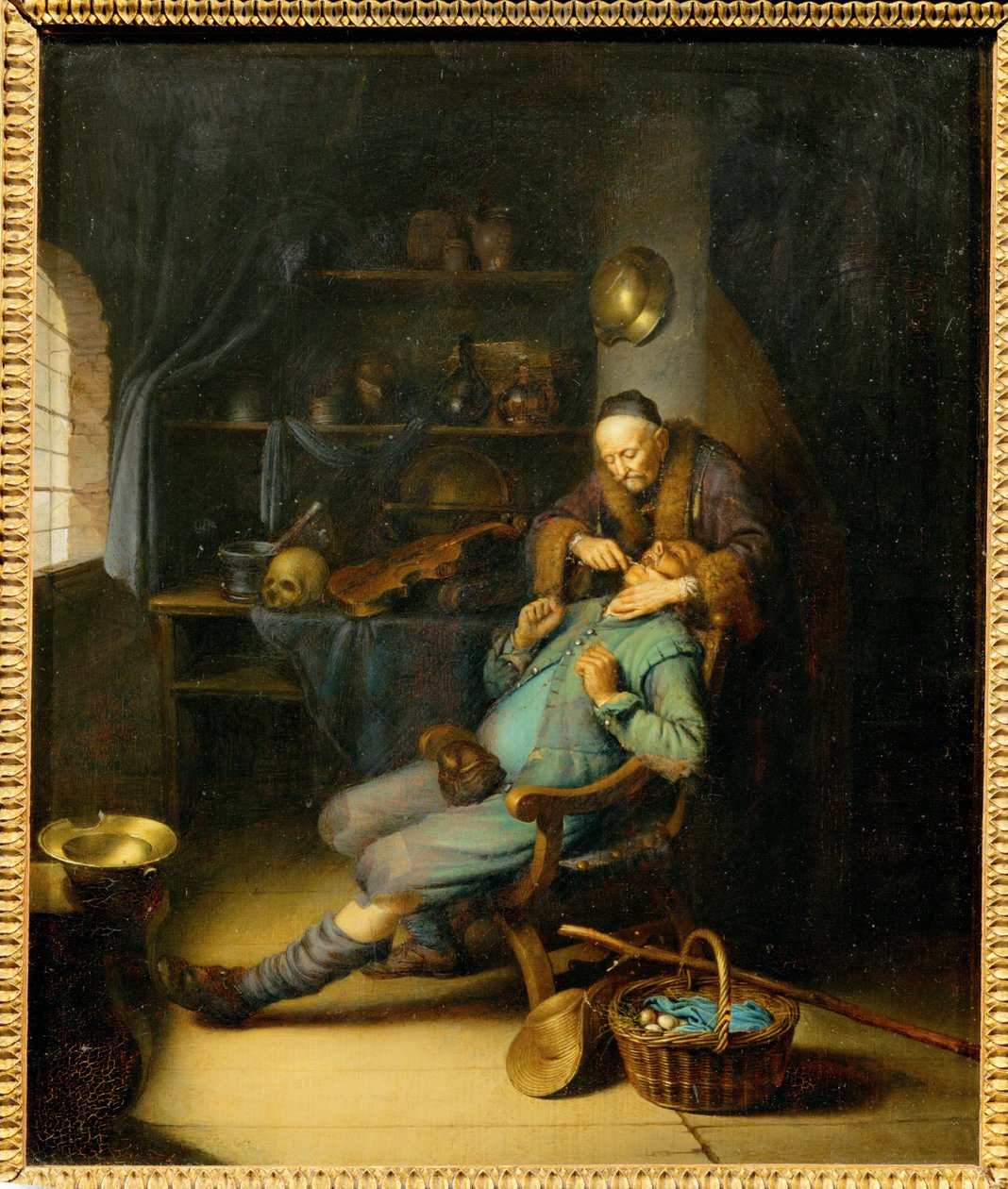 Hammaslääkäri ... tekijältä Gerrit or Gerard Dou