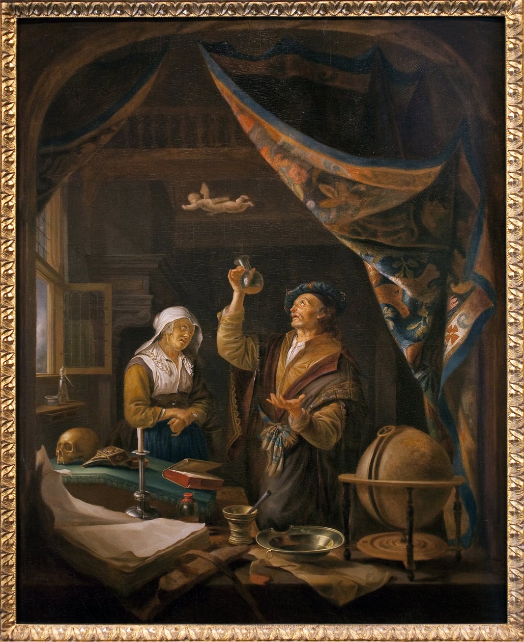 Lääkäri virtsassa. Gerard Dow