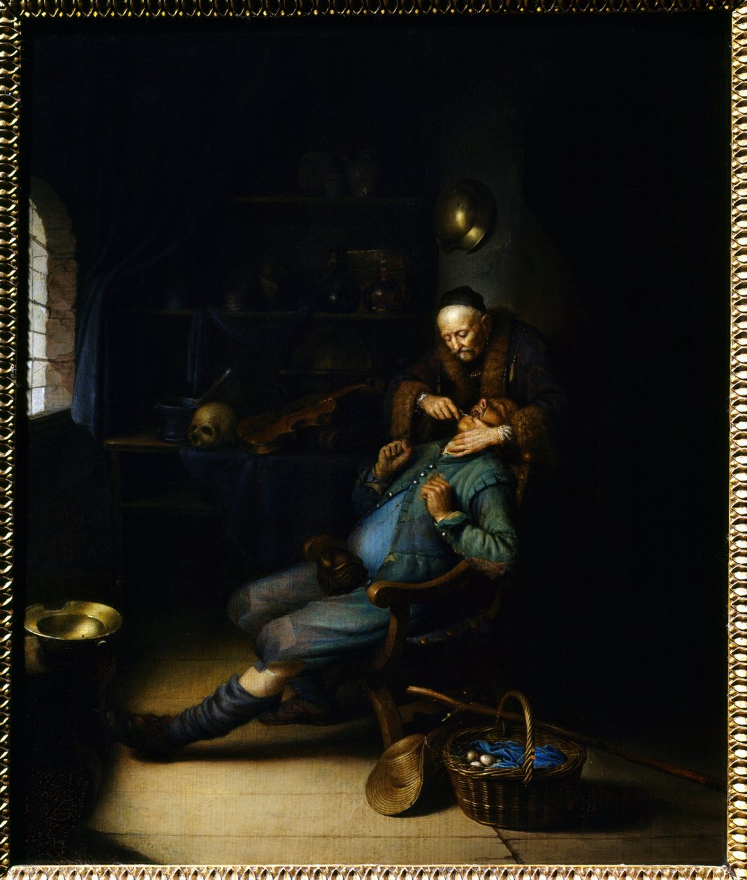 Hampaanpoistaja. Gerard Doun (tai Gerrit Dow
