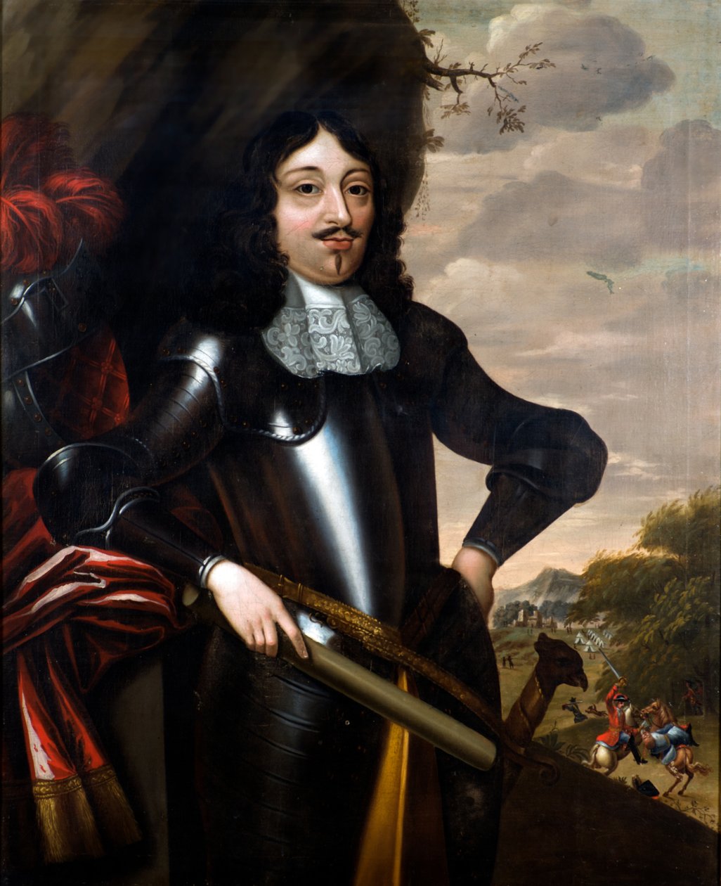 Muotokuva, nimeltään James Graham tekijältä Gerrit van (manner of) Honthorst