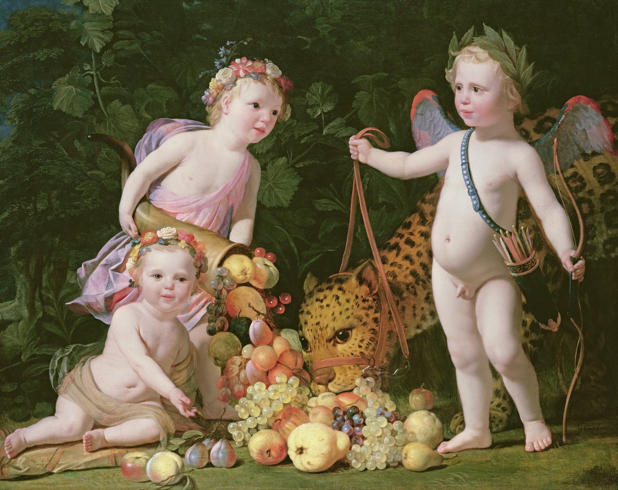 Rauhan ja runsauden allegoria, 1629 tekijältä Gerrit van Honthorst