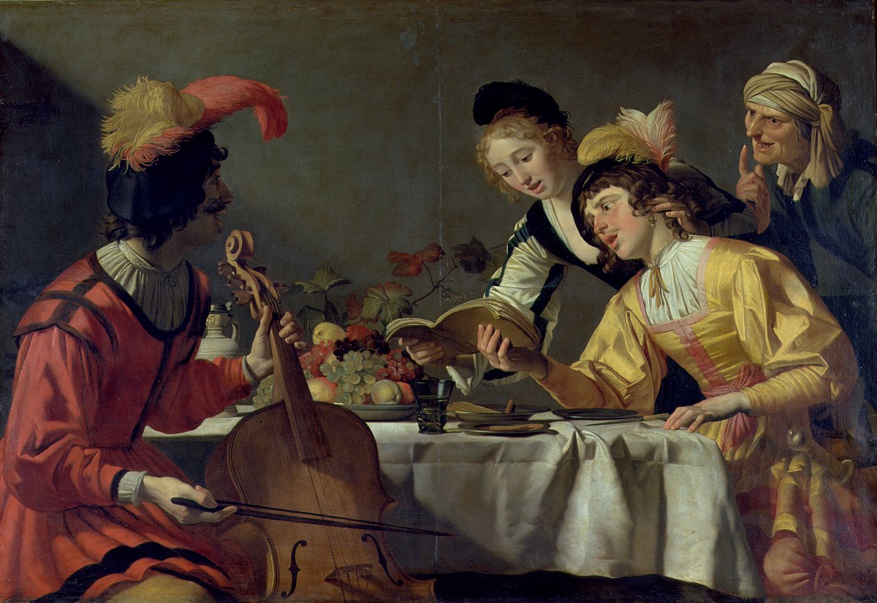 Konsertti tekijältä Gerrit van Honthorst