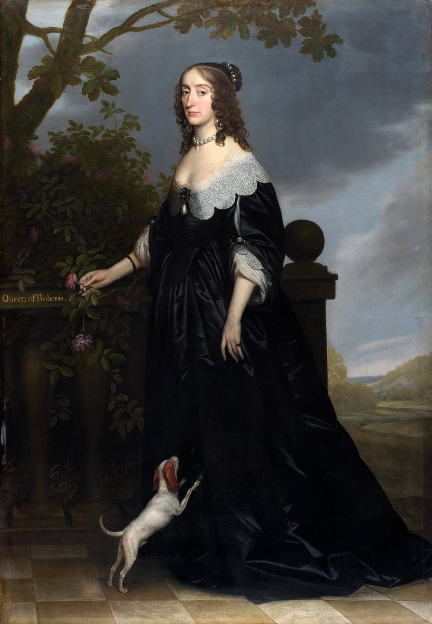 Elizabeth Stuart 1596-1662, Böömin kuningatar, 1642 tekijältä Gerrit van Honthorst