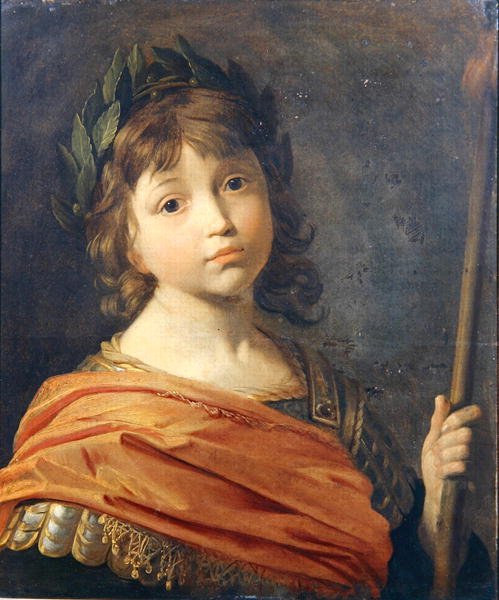 Prinssi Rupert (1619-82), kun poika Marsina (öljy kankaalle) tekijältä Gerrit van Honthorst
