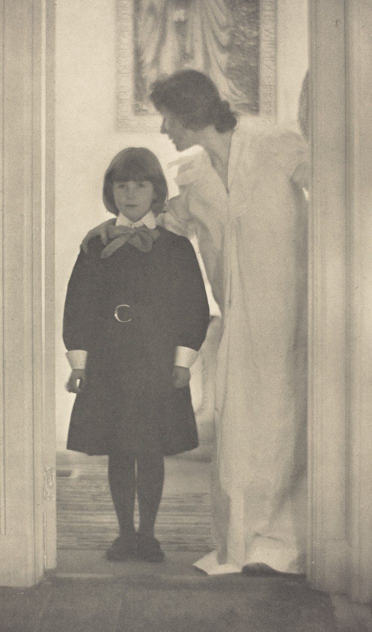 Siunattu olet sinä naisten keskuudessa, n. 1900. tekijältä Gertrude Käsebier