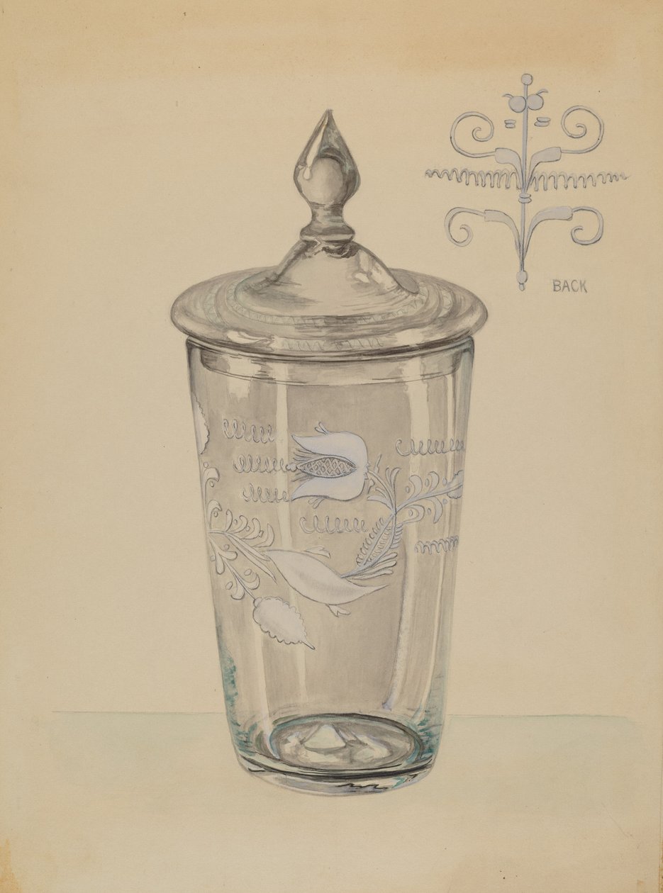 Covered Flip, c. 1936. tekijältä Gertrude Lemberg