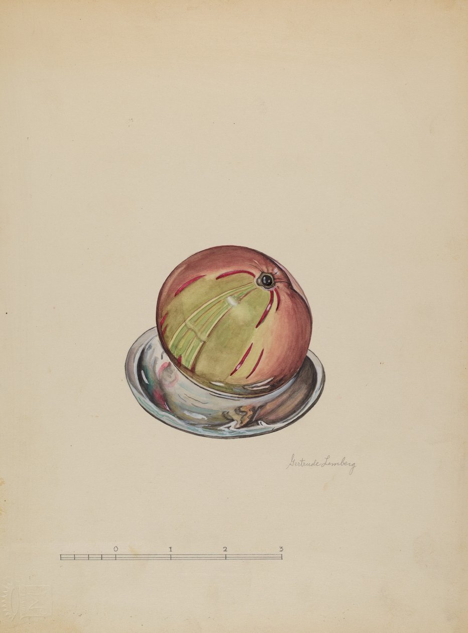 Paperin paino, n. 1936. tekijältä Gertrude Lemberg