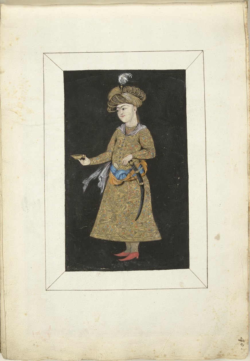 Persialainen miniatyyri tekijältä Gesina ter Borch (possibly)