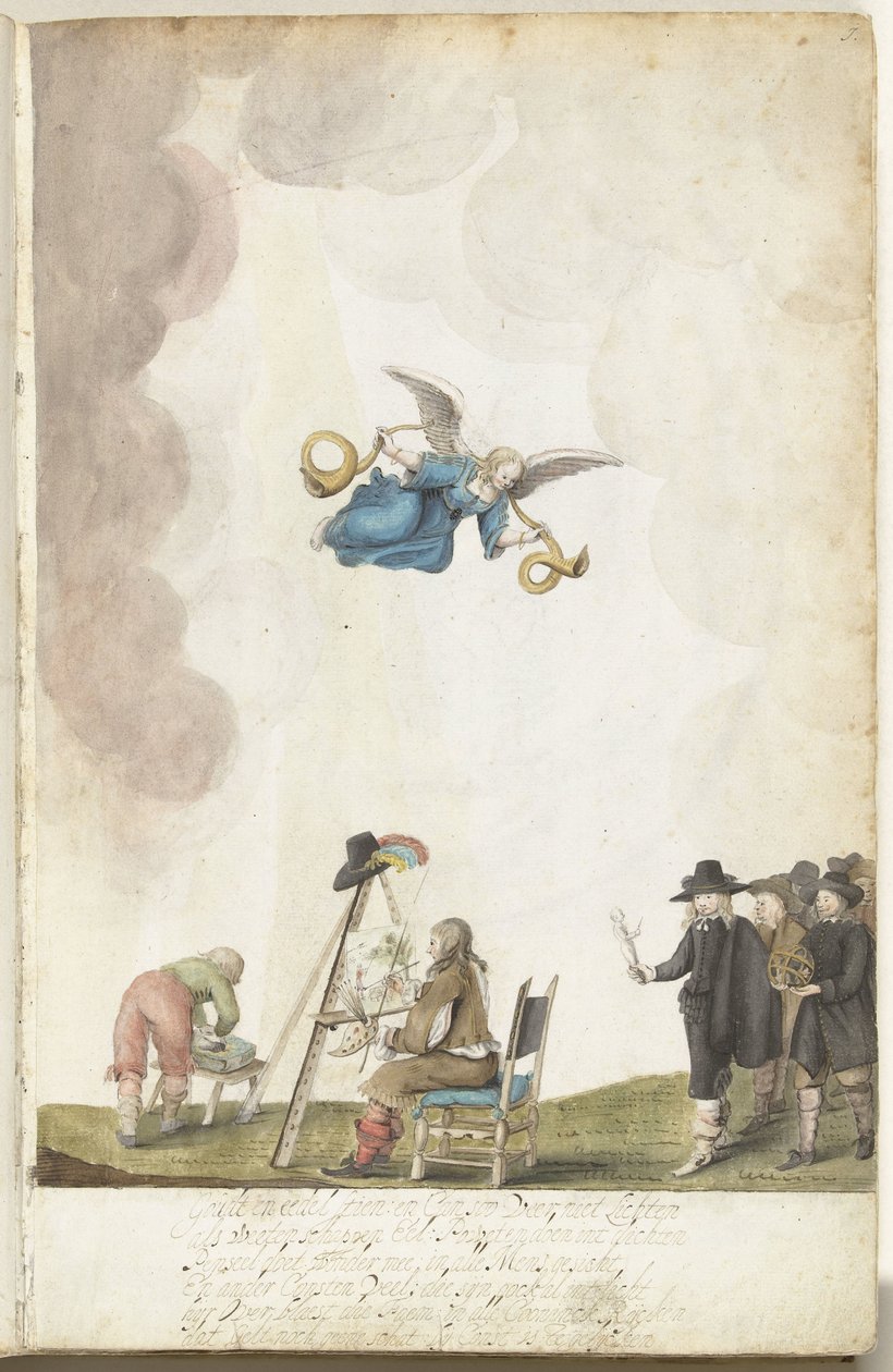 Kunnianosoitus Art tekijältä Gesina ter Borch
