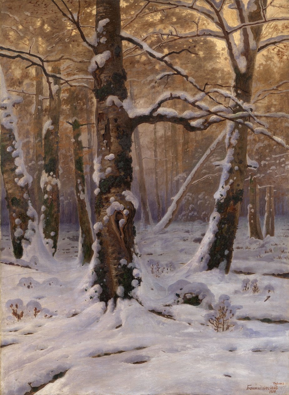 Talviaamu, 1907-1909 tekijältä Gevorg Bashindzhagyan