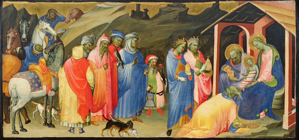 The Adoration of the Magi, n. 1408 tekijältä Gherardo Starnina