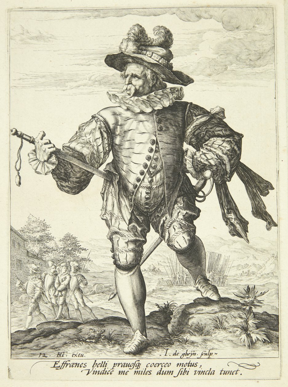Sotilaspoliisi tekijältä Gheyn, Jacques II de