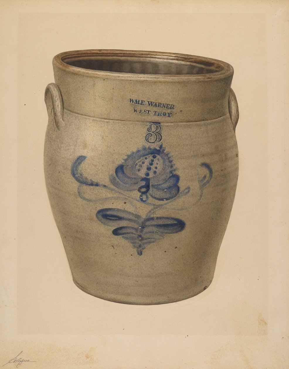 Crock, c. 1940. tekijältä Giacinto Capelli