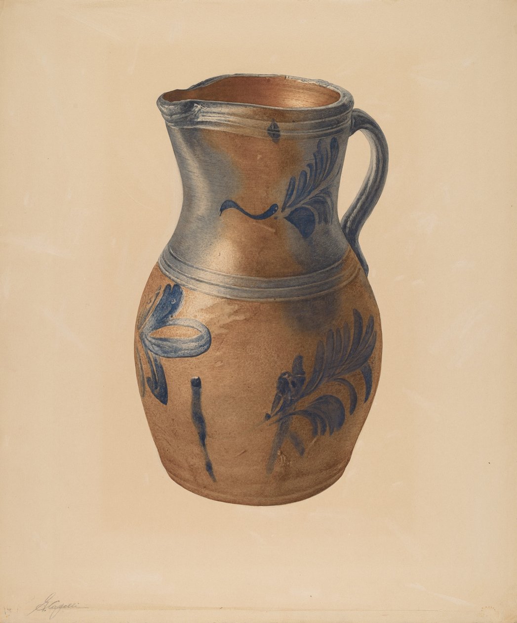 Kannu, c. 1940. tekijältä Giacinto Capelli