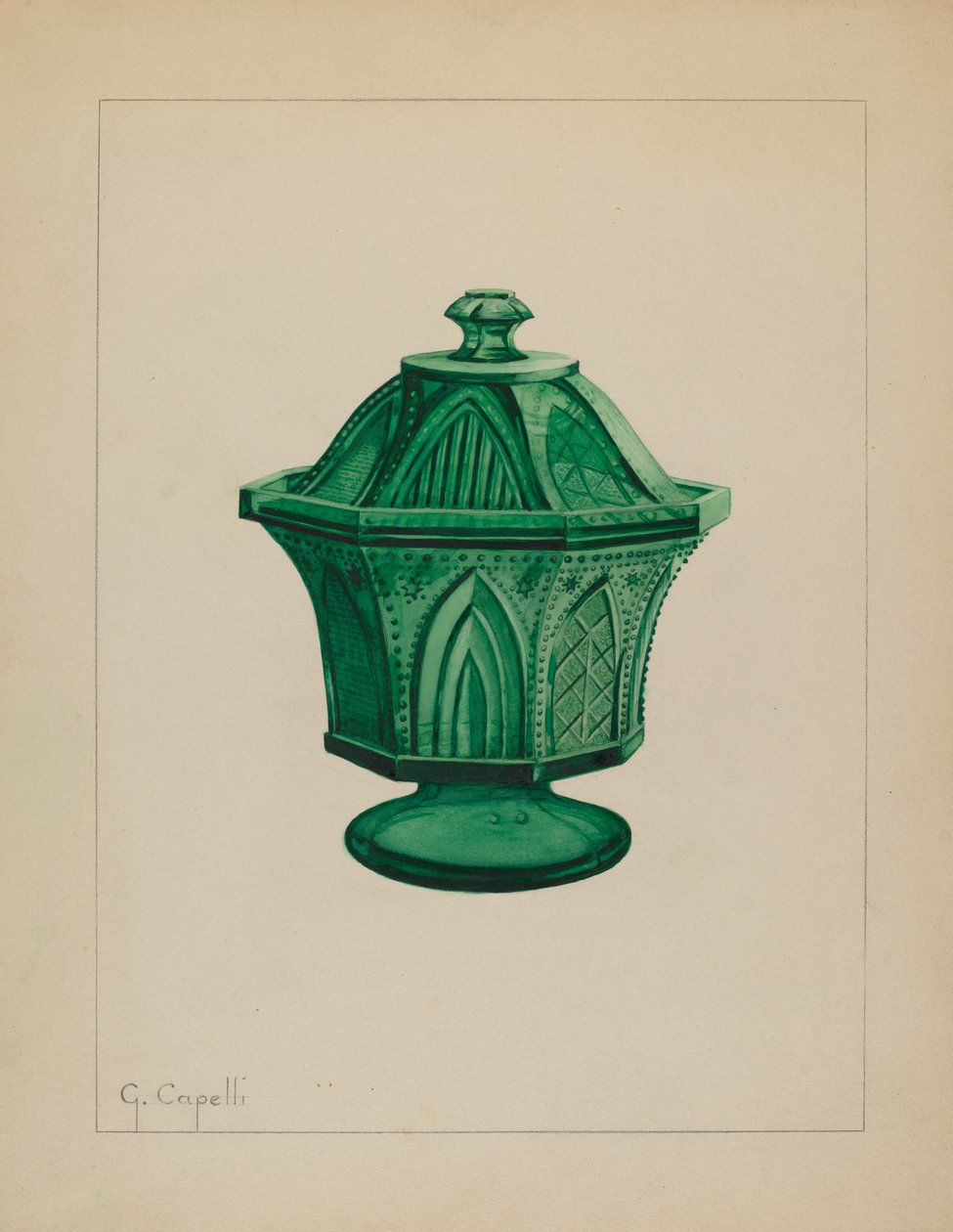Sugar Bowl, c. 1937. tekijältä Giacinto Capelli