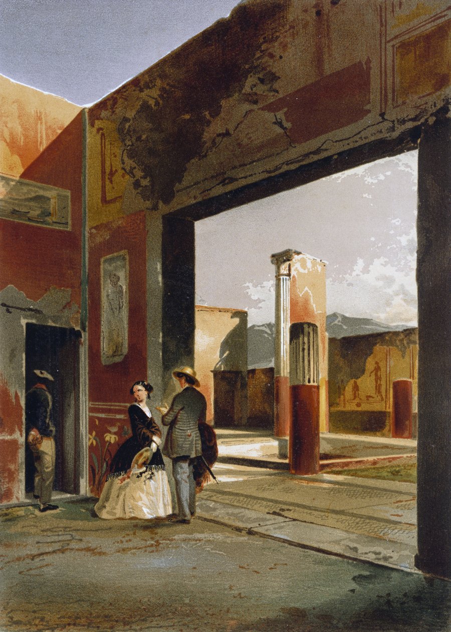 Dioskureiden talo Pompeijissa tekijältä Giacinto Gigante