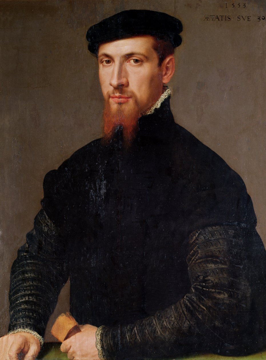 Simon Renardin (n. 1513-73) muotokuva 1553 tekijältä Giacomo Antonio Moro