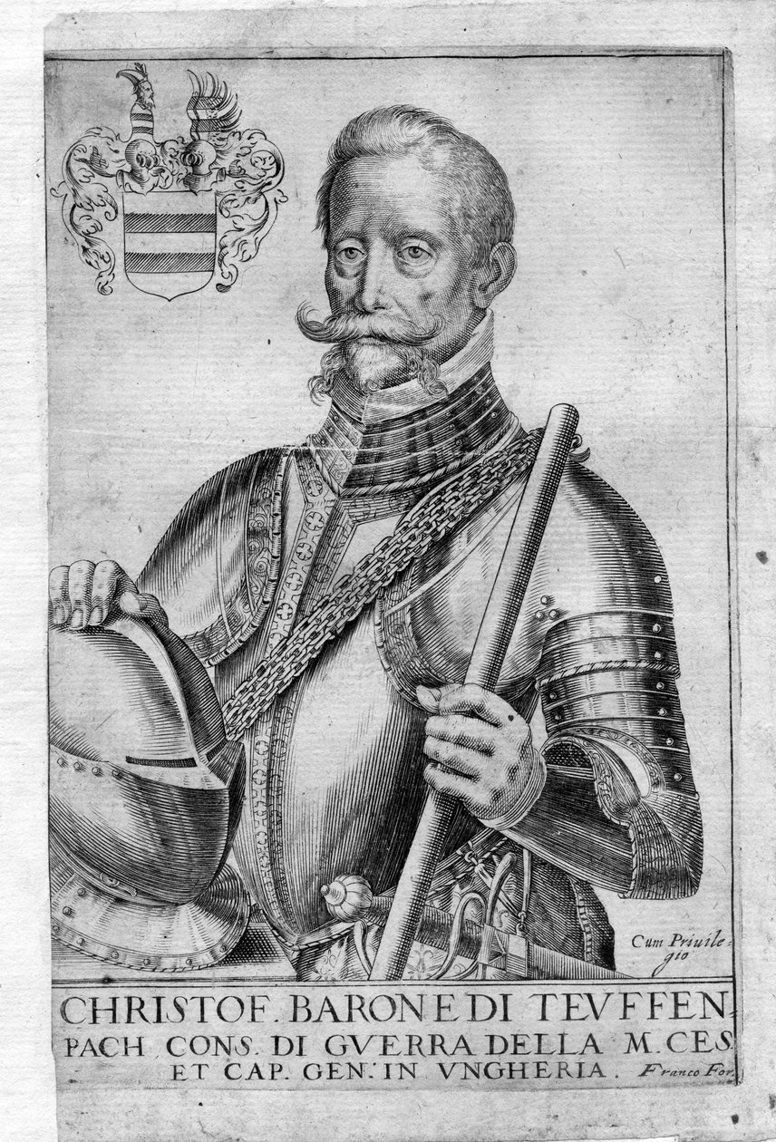 Christoph von Teuffenbach, paroni tekijältä Giacomo Franco