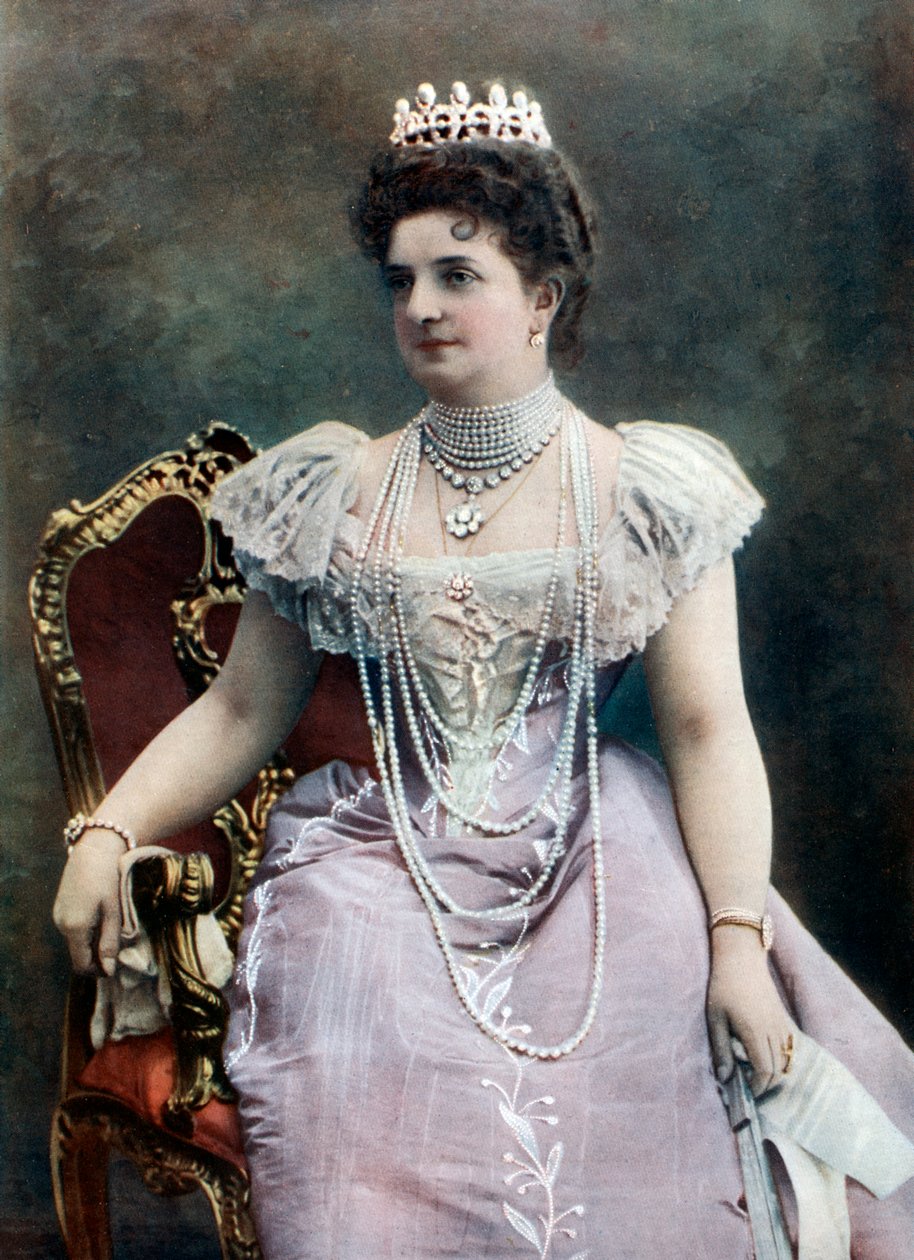 Margherita Savoilainen, Italian kuningatar puoliso, 1800-luvun loppu - 1900-luvun alku tekijältä Giacomo Brogi