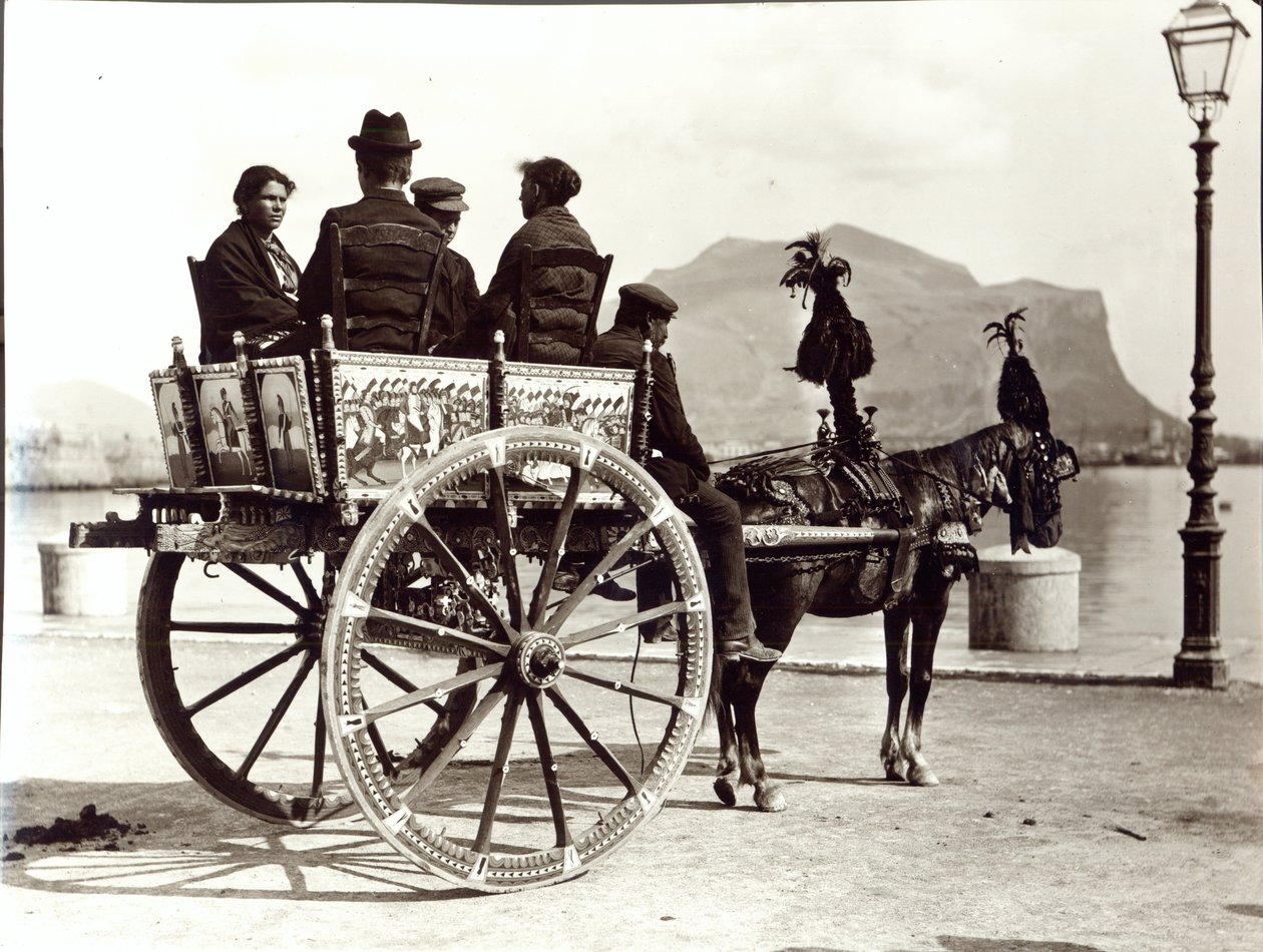 Sisilian kärry, Life in Palermo tekijältä Giacomo Brogi