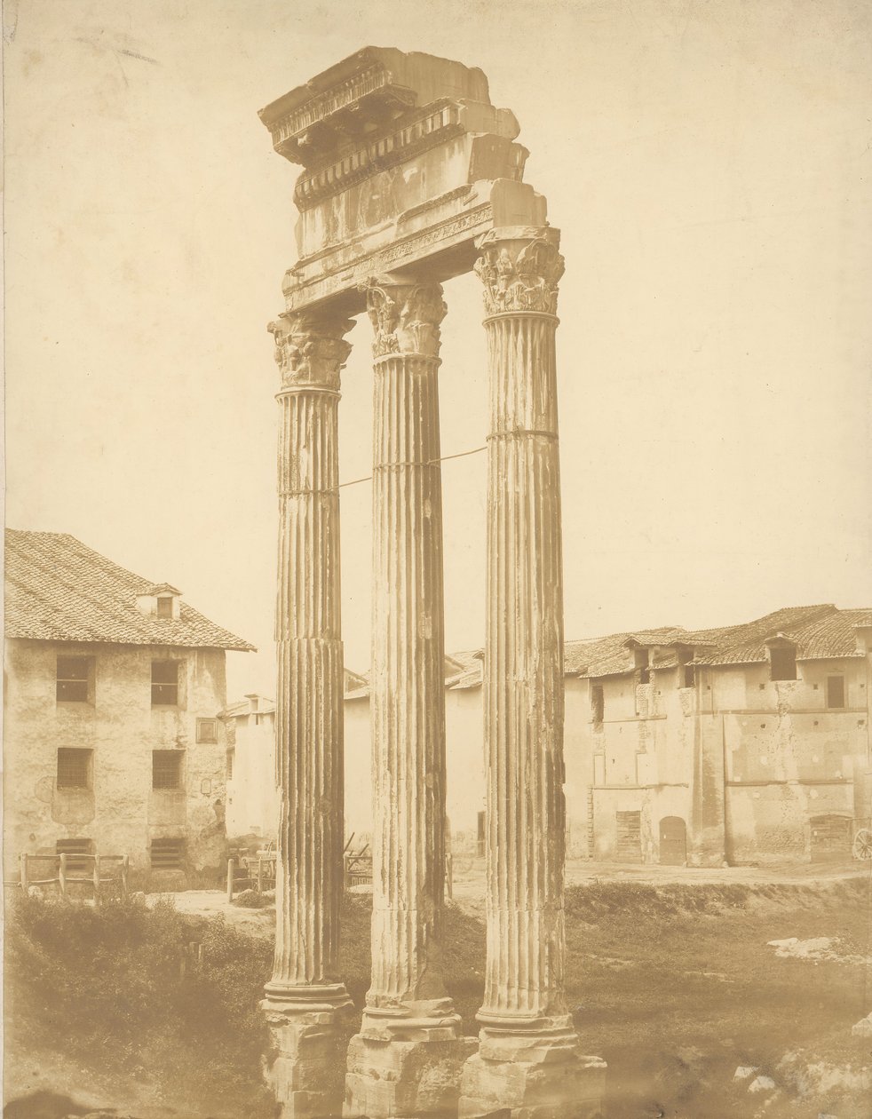[Rooman rauniot], 1860-luku. tekijältä Giacomo Caneva.