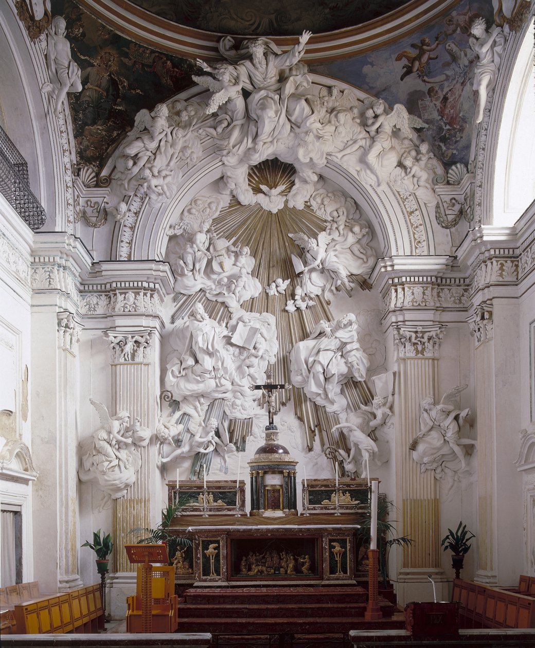 Presbytery (kipsi) tekijältä Giacomo Serpotta