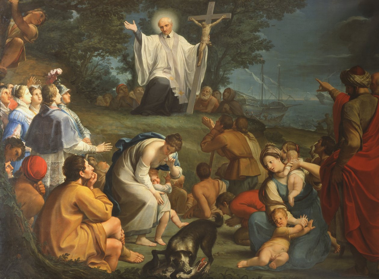 Saint Vincent de Paulin saarna tekijältä Giacomo Zoboli