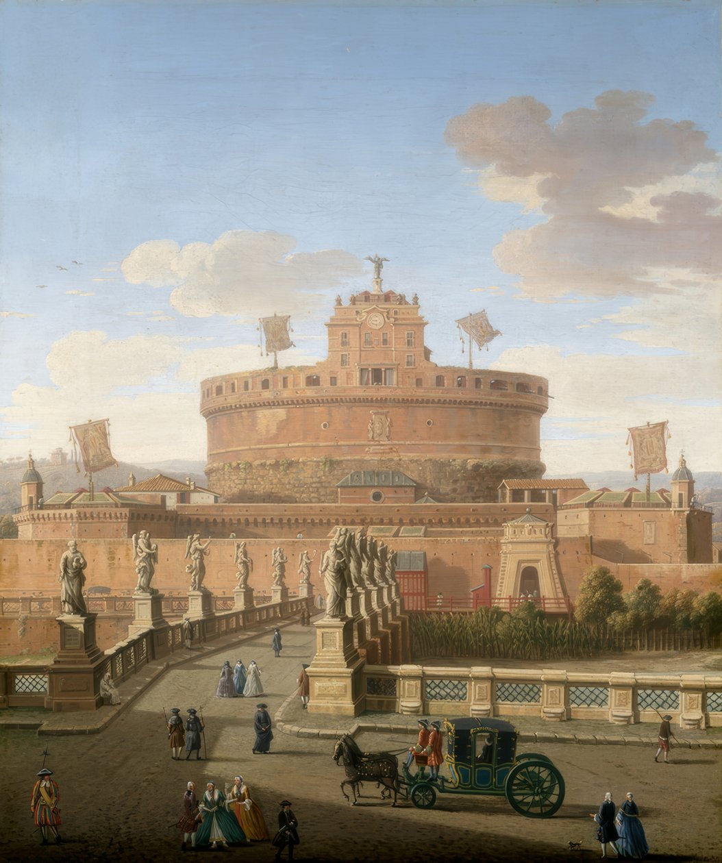 Rooma, näkymä Castel Sant