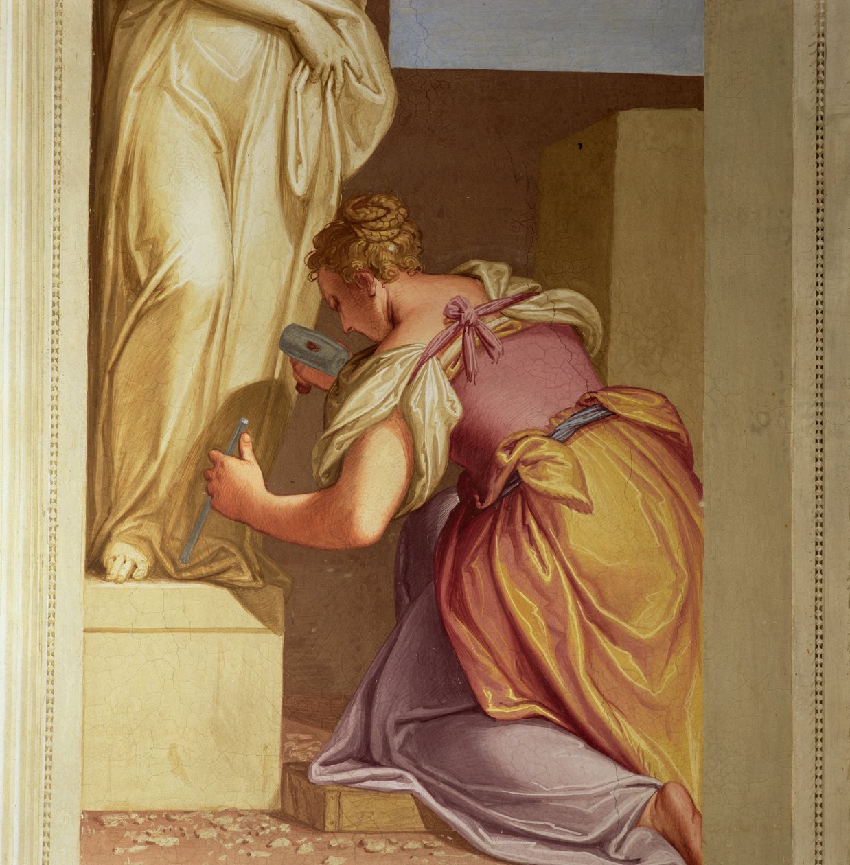 Veistos tekijältä Giambattista 1526 78 Zelotti