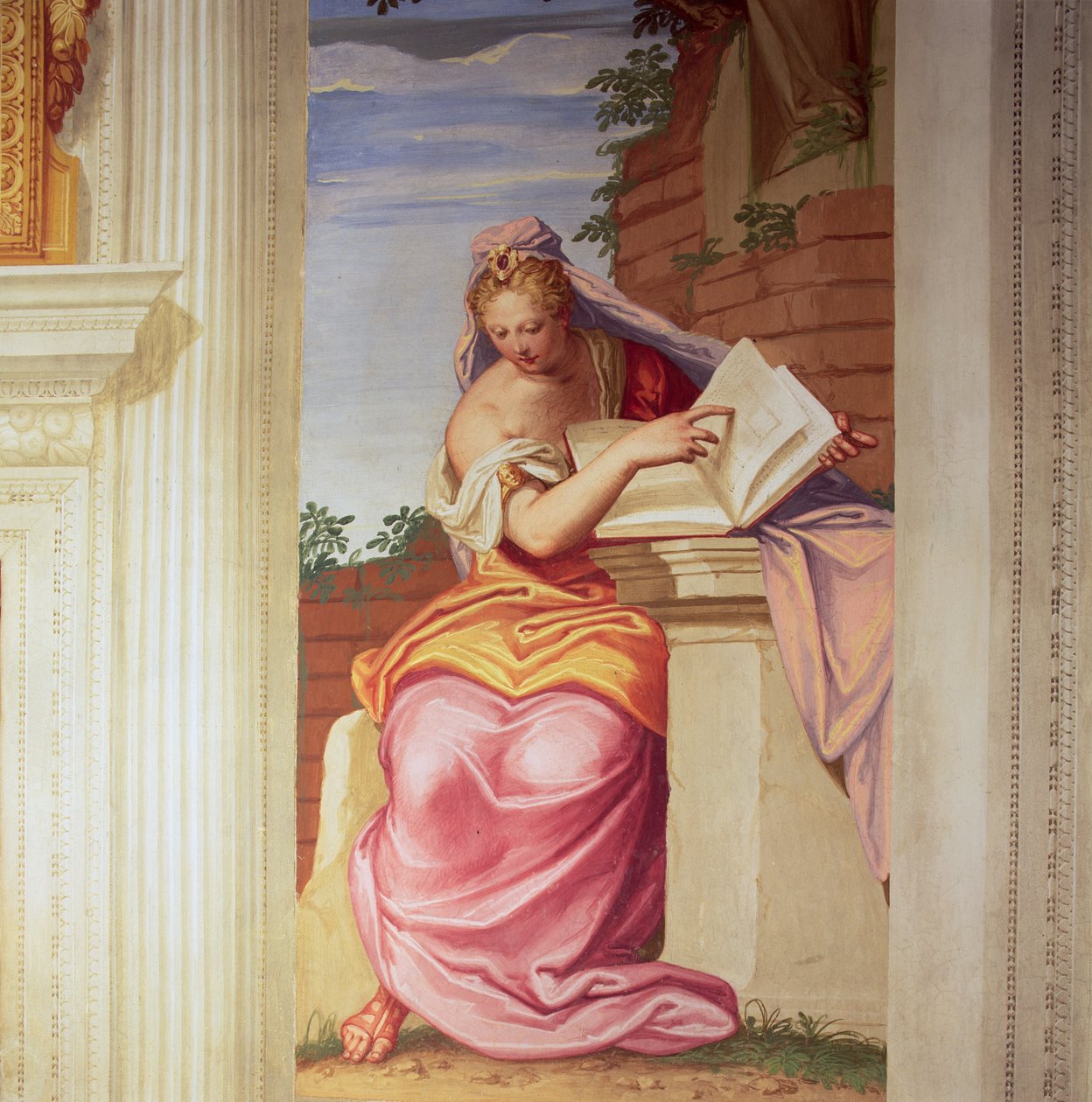 Arkkitehtuuri (katso myös 283694) tekijältä Giambattista 1526 78 Zelotti