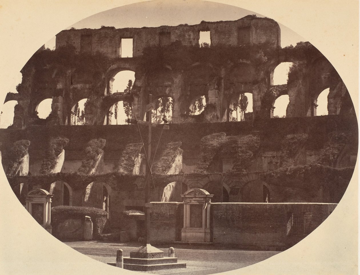 Colosseumin sisätilat, 1850-luku. tekijältä Giambattista Altadonna