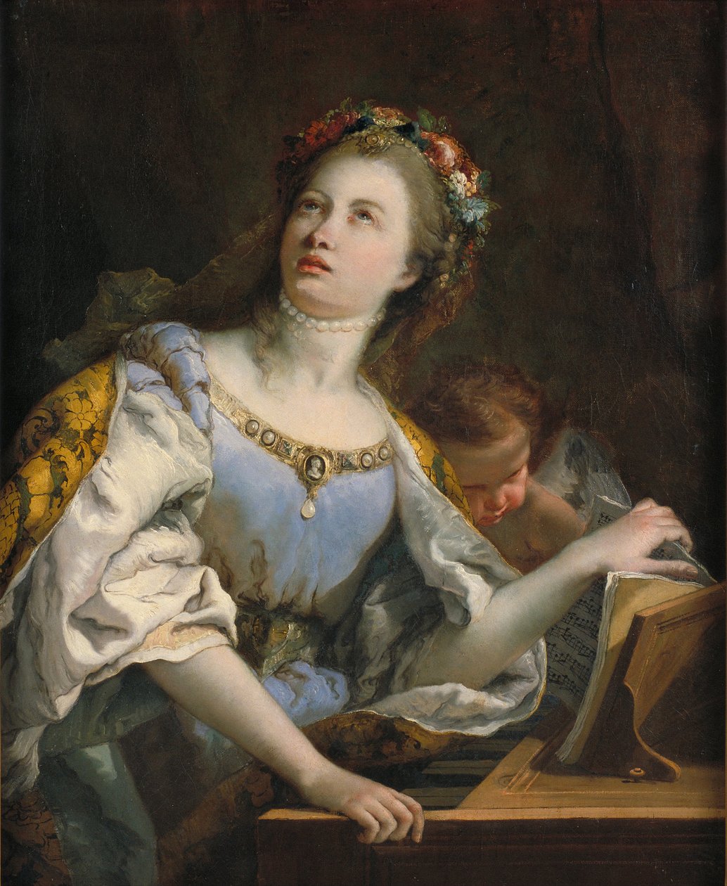 Pyhä Cecilia tekijältä Giambattista Tiepolo