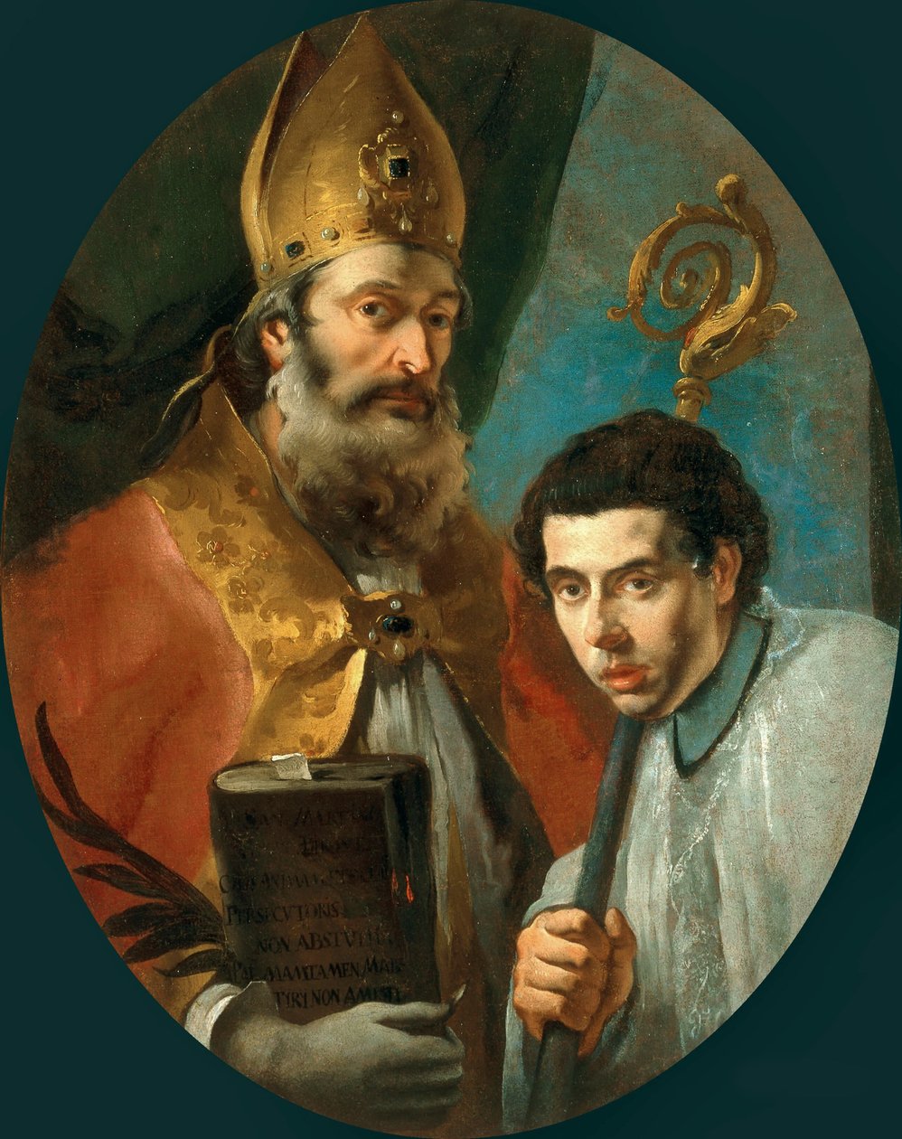 Saint Martin of Tours. tekijältä Giambattista Tiepolo
