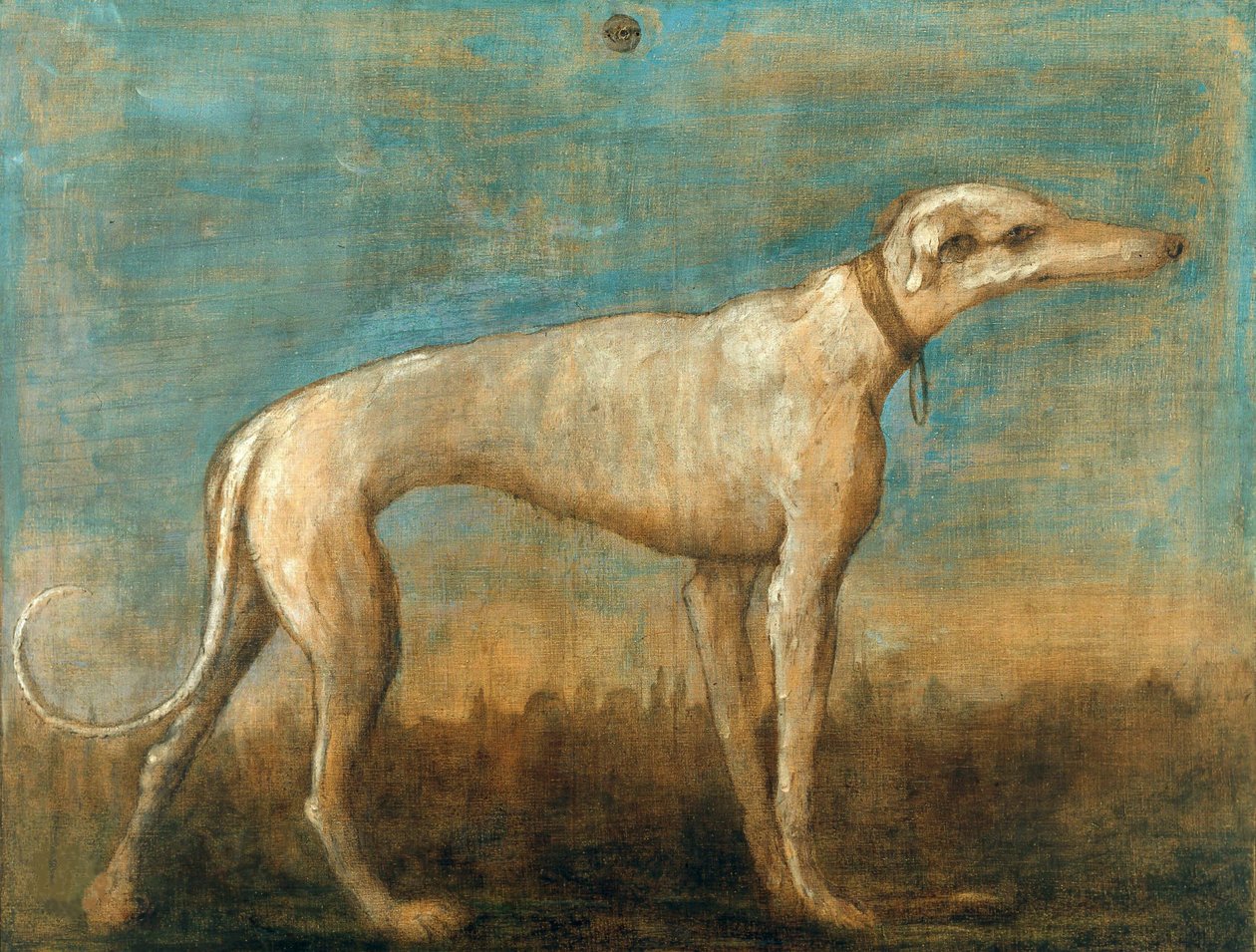 Italian vinttikoira, n. 1793. tekijältä Giambattista Tiepolo