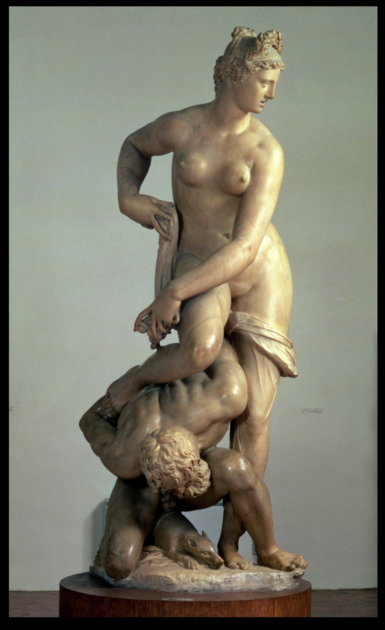 Firenze voitti Pisan (marmori) tekijältä Giambologna