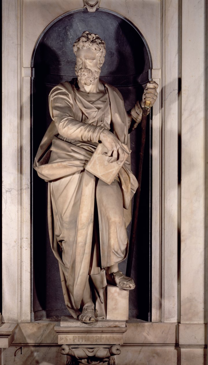 Pyhä Philip, Salviati-kappelin niche (marmori) tekijältä Giambologna