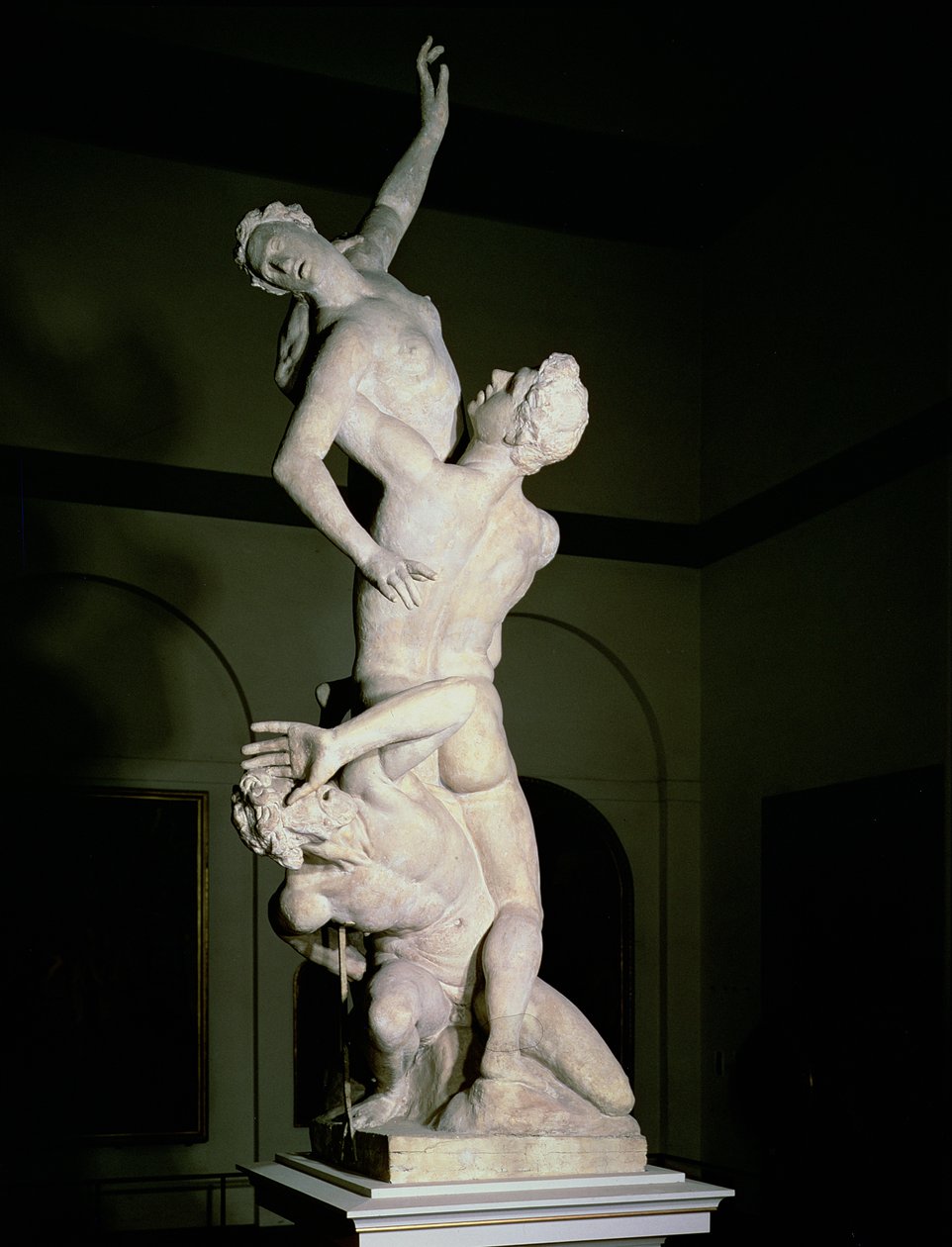 The Rape of the Sabine, n. 1583 (marmori) (katso myös 31448) tekijältä Giambologna