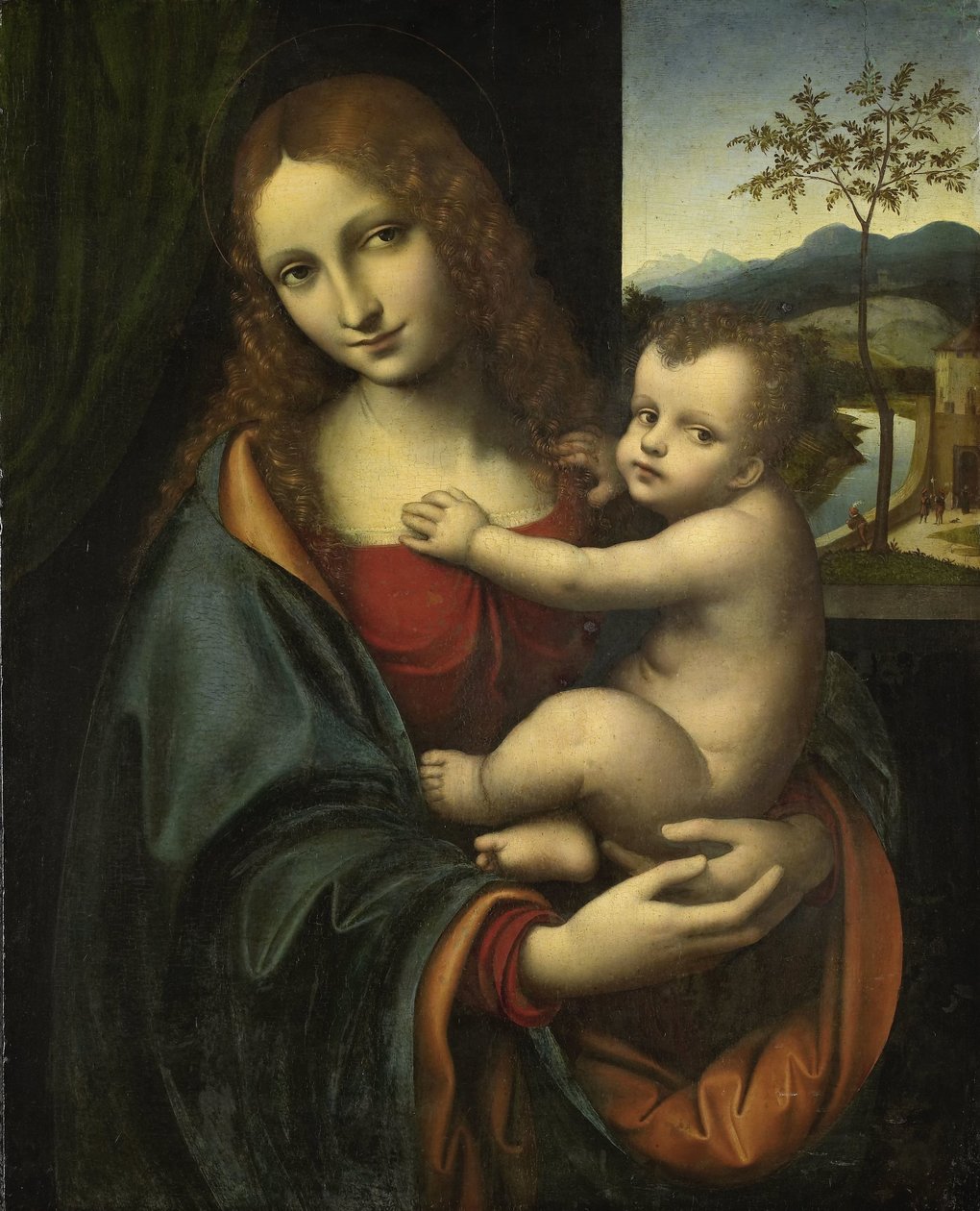 Madonna ja lapsi tekijältä Giampetrino (attributed to)