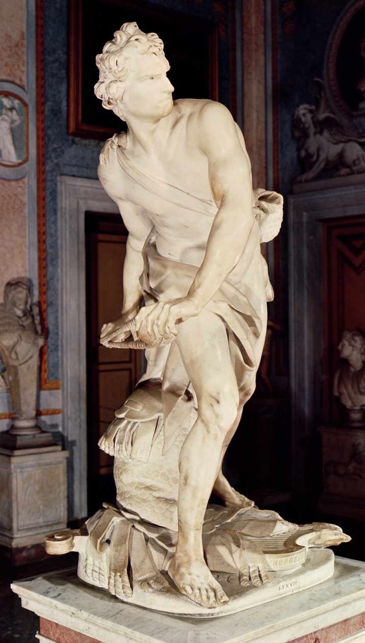 David, 1623-24 (marmori) tekijältä Gian Lorenzo Bernini