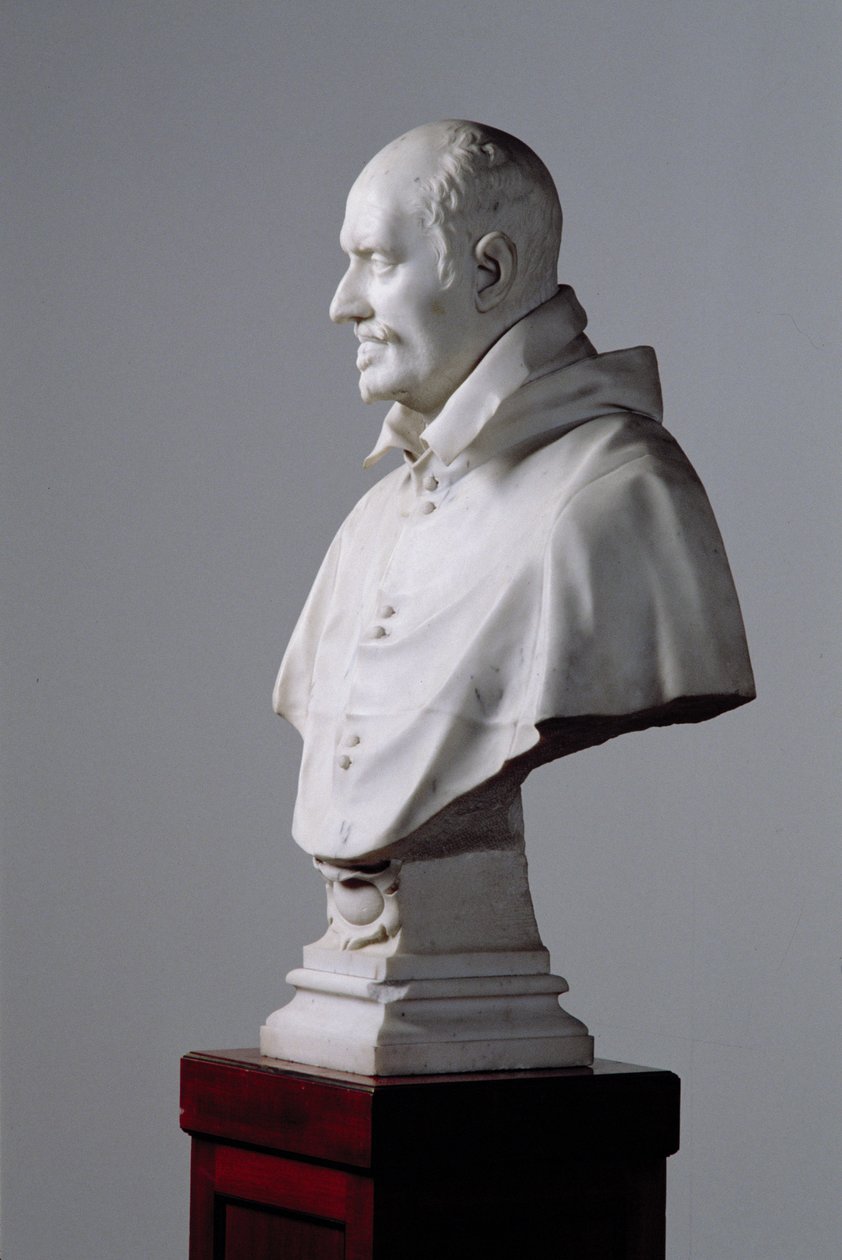 Alessandro Damasceni-Peretti-Montalton muotokuva, 1622-23 (marmori) (katso myös 149092, 149094 ja 149095) tekijältä Gian Lorenzo Bernini