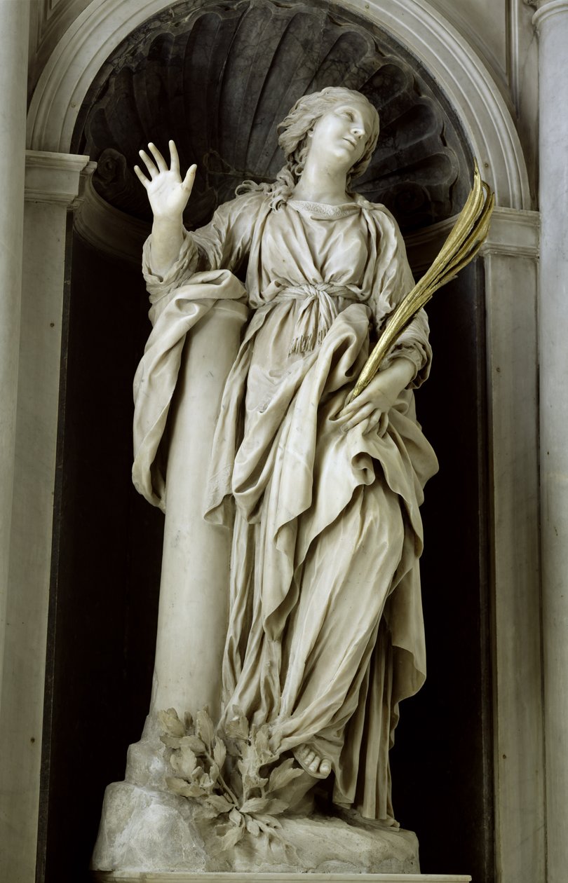 St. Bibiana, 1626 (marmori) tekijältä Gian Lorenzo Bernini