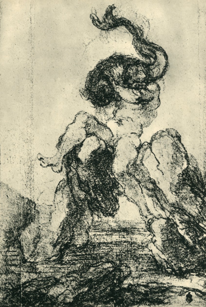 Merijumala delfiinin kanssa, 1652-1653, 1943. tekijältä Gian Lorenzo Bernini