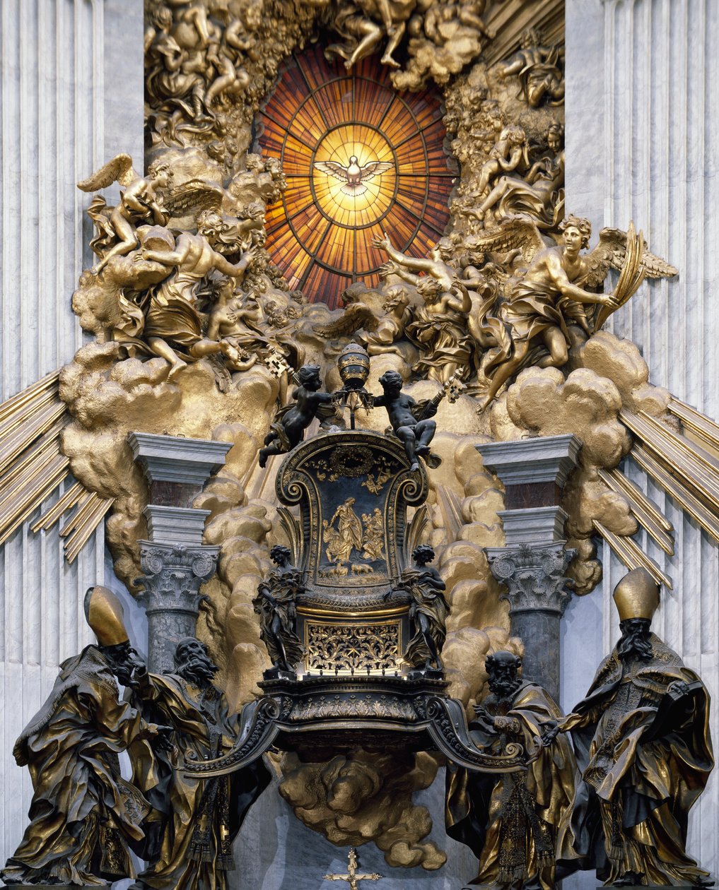 Pyhän Pietarin puheenjohtaja tekijältä Gian Lorenzo Bernini
