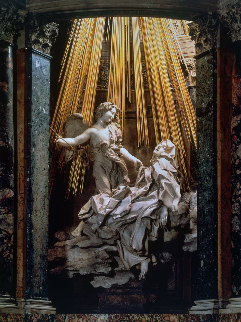 Pyhän Teresan Avilalaisen ekstaasi tekijältä Gian Lorenzo Bernini