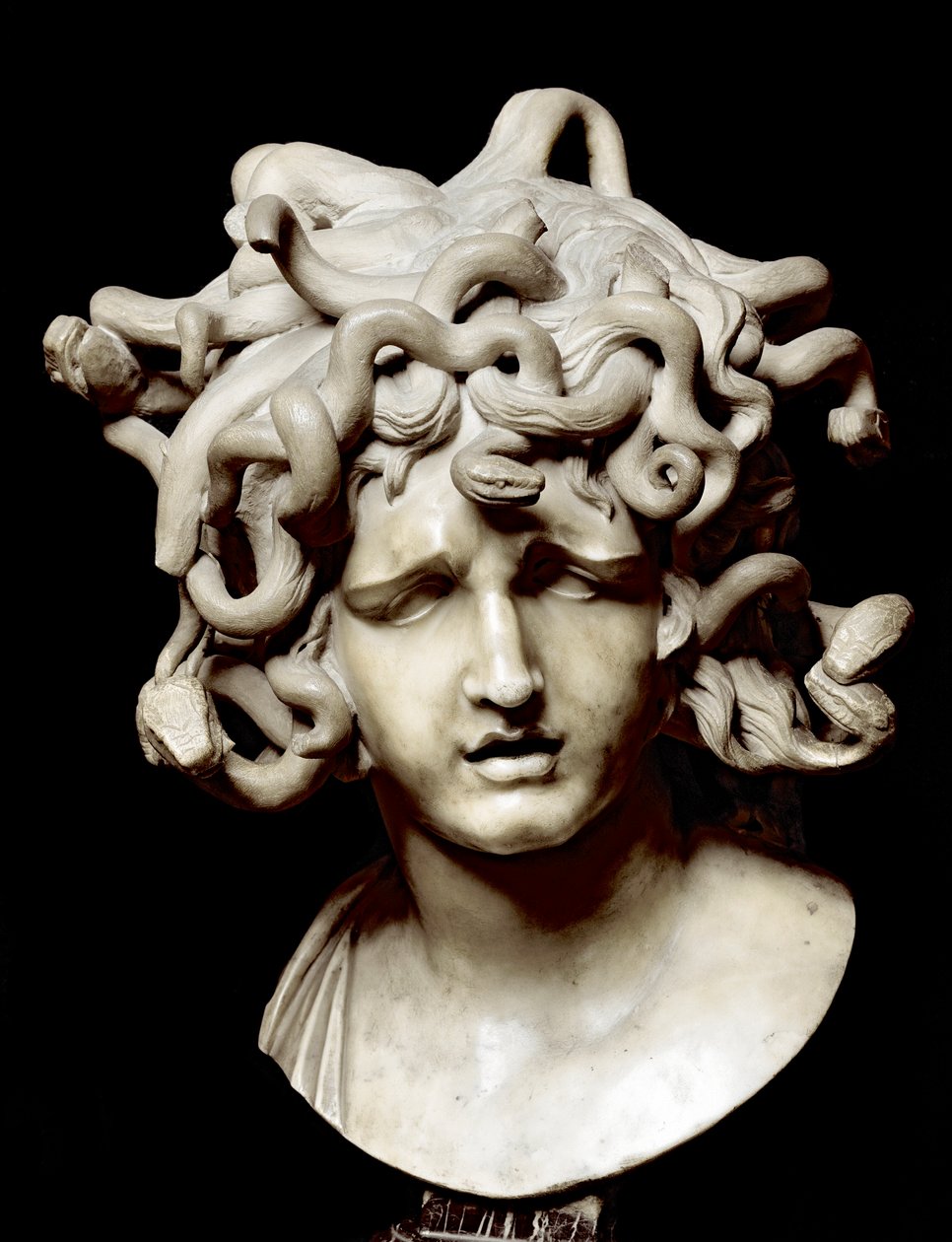Gian Lorenzo Berninin Medusa Marble -veistoksen johtaja tekijältä Gian Lorenzo Bernini