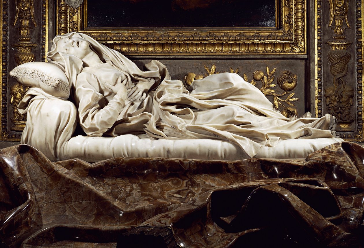 Siunatun Ludovica Albertonin hauta tekijältä Gian Lorenzo Bernini