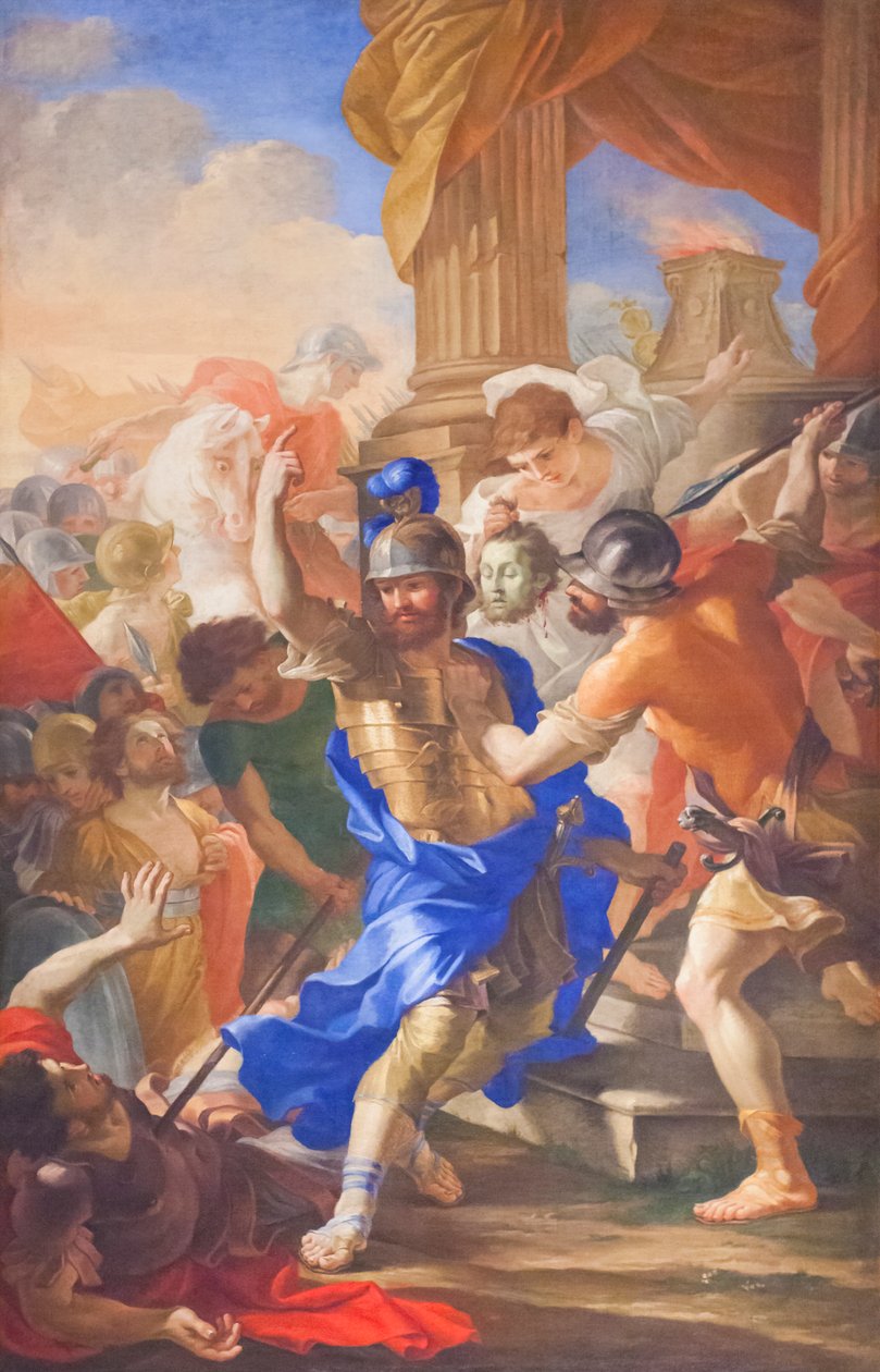 Pyhän Mauricuksen marttyyrikuolema tekijältä Gian Lorenzo & Pellegrini Carlo (1605 45) Bernini